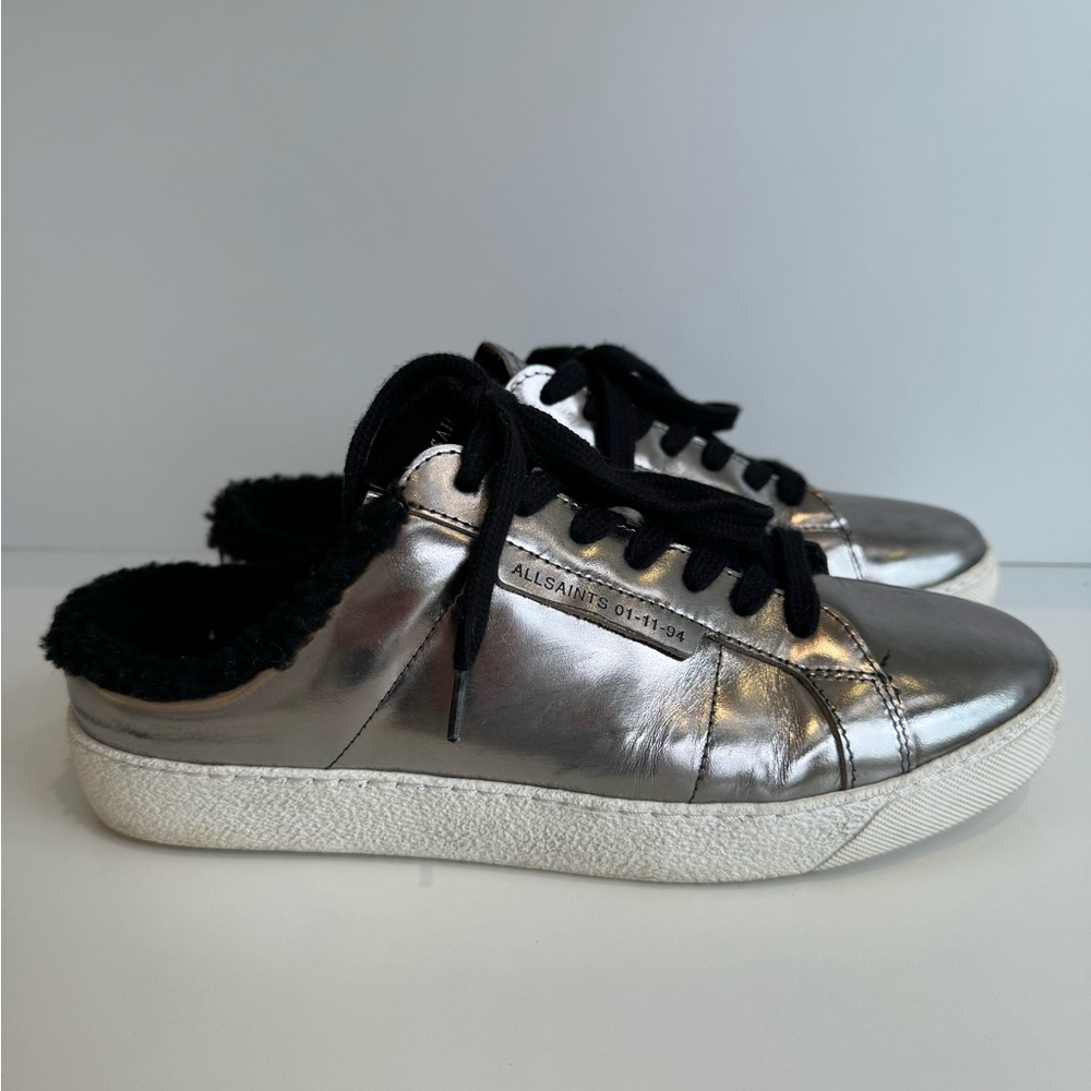 AllSaints Sherpa Slide Sneaker